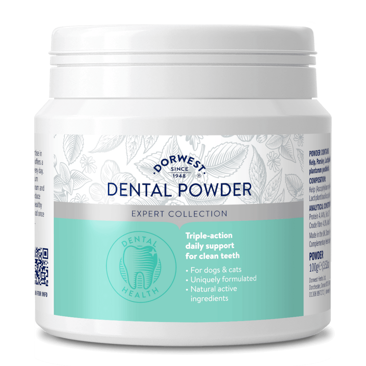 DENTAL POWDER 30g 2個セット Dental Powder for Dogs & Cats | Dorwest Herbs
