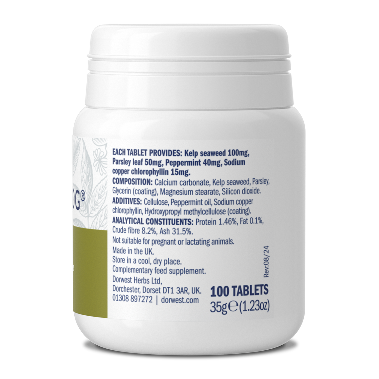 Chlorophyll tablets for dogs 2025