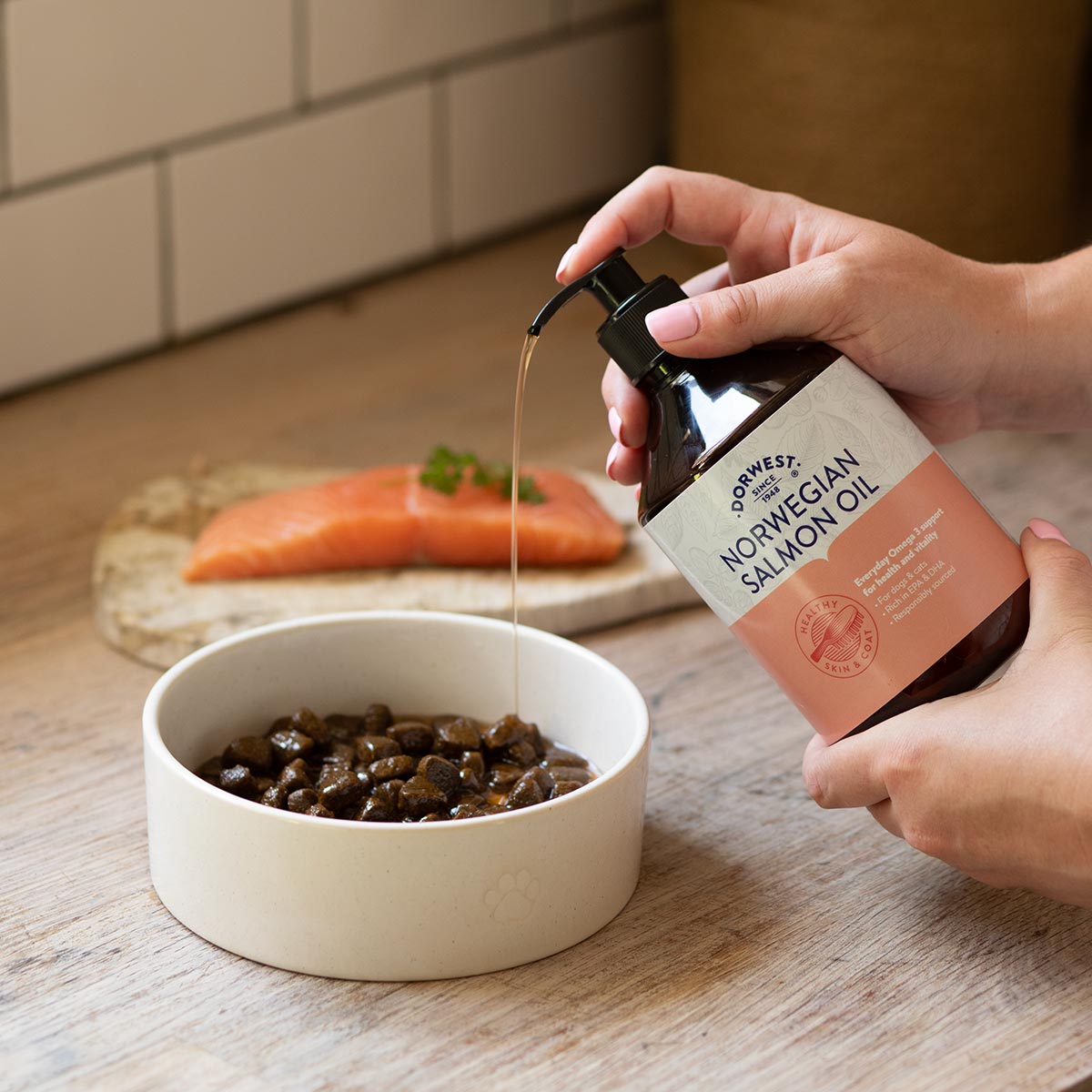 Norwegian Salmon Oil for Dogs & Cats